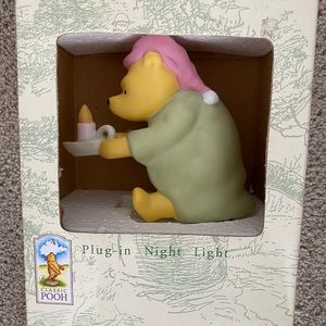 Classic Pooh Plug-in Night Light Winnie The Pooh